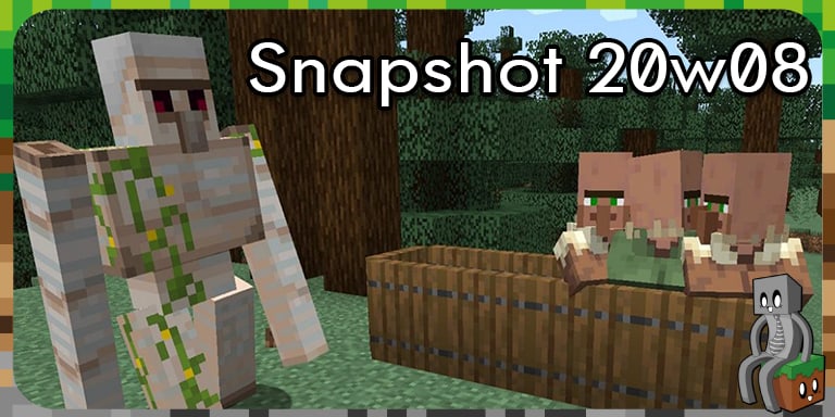 Snapshot 20w08 de Minecraft 1.16
