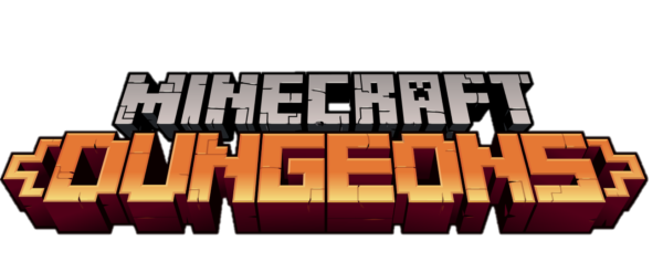 Logo du jeu Minecraft Dungeons