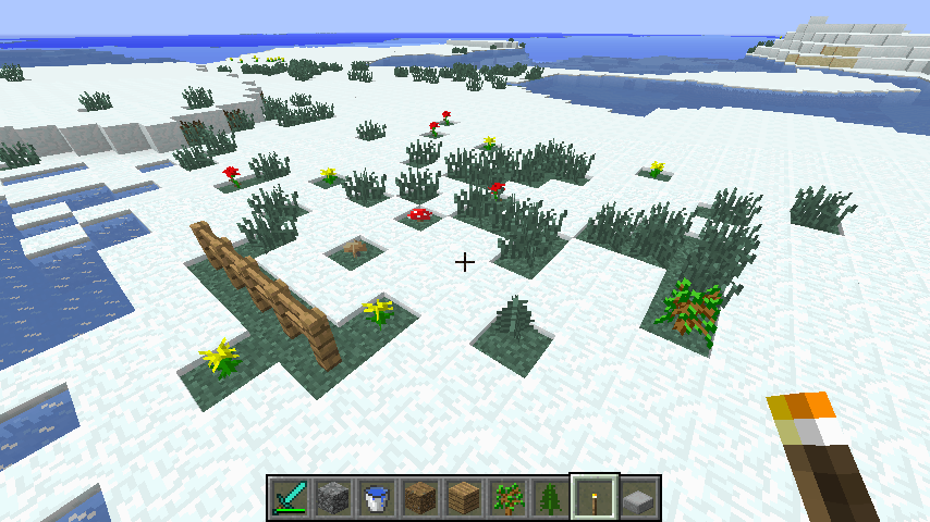 Améliorer la neige dans Minecraft avec Optifine