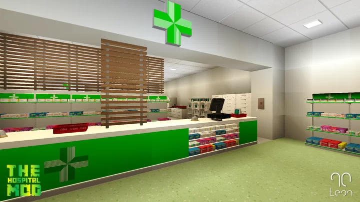 Une pharmacie