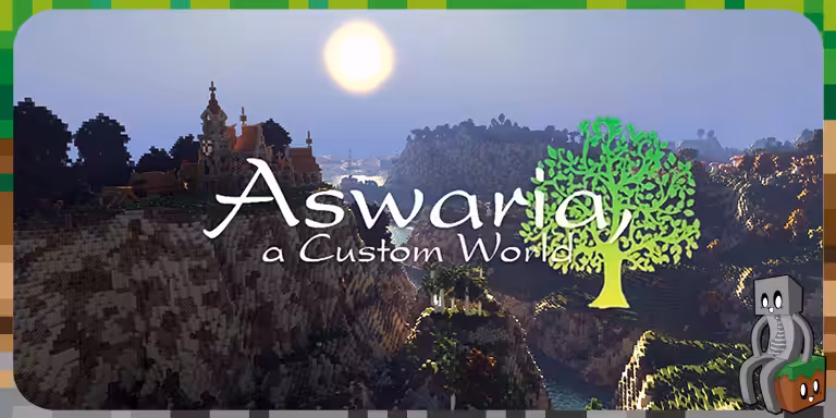 Aswaria - Carte de survie Minecraft