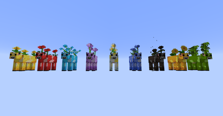 [Mod] Mooblooms [1.16.5 - 1.21.11] - Minecraft-France