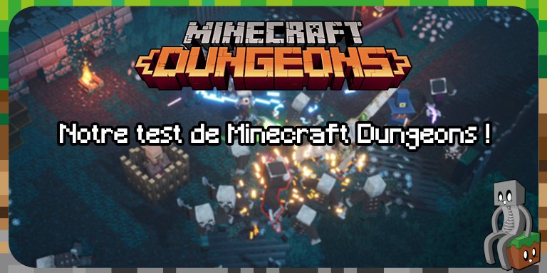 Minecraft Dungeons : découvrez notre test complet !