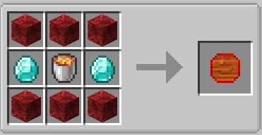 Recette de la redstone orb