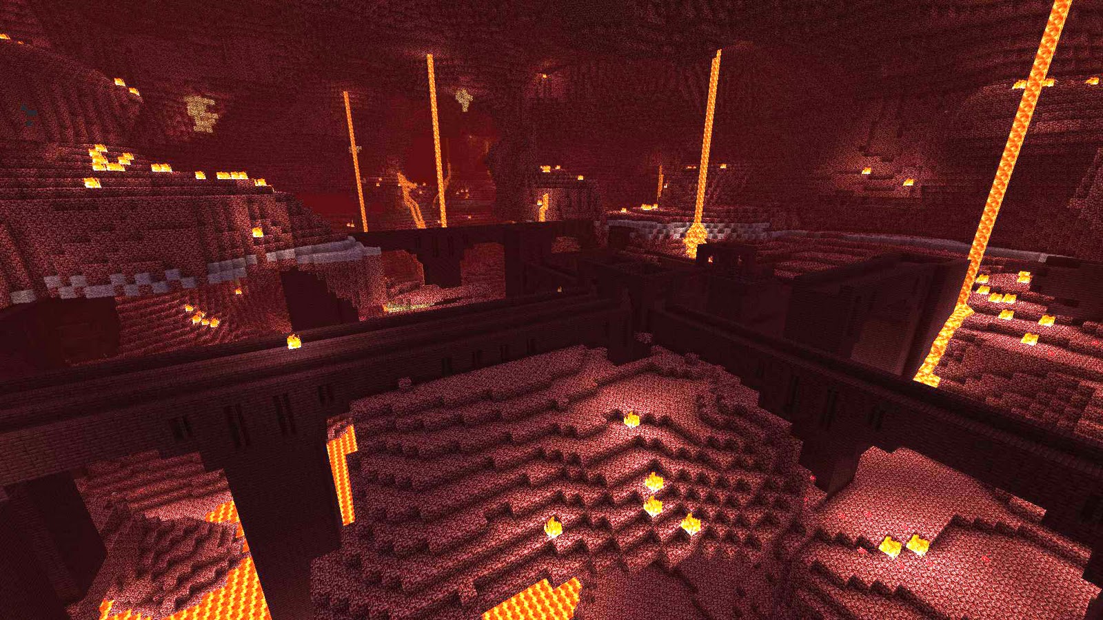 Une forteresse du Nether