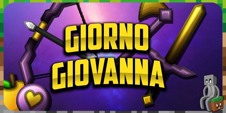 Resource Pack : Giorno Giovanna PVP [1.7 - 1.15]