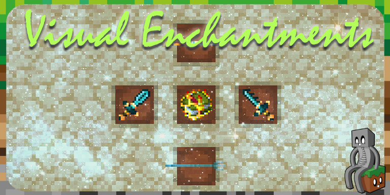 Resource Pack : Visual Enchantments [1.14 - 1.17]