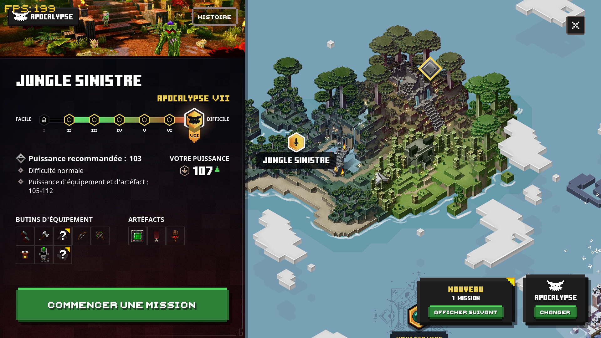 Minecraft Dungeons Jungle Sinistre