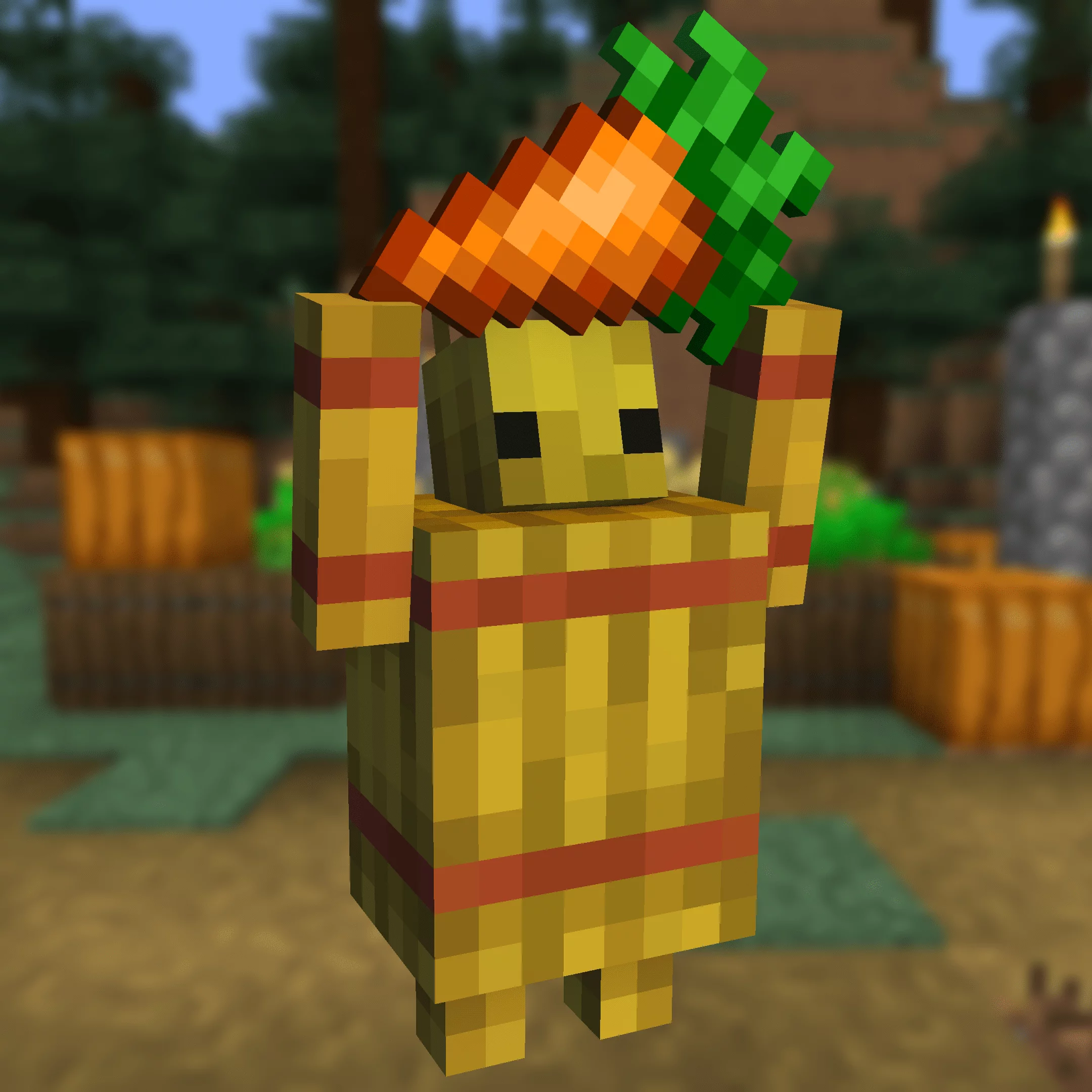 Golem du mod Straw Golem