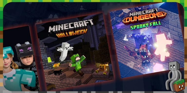 Minecraft fête halloween