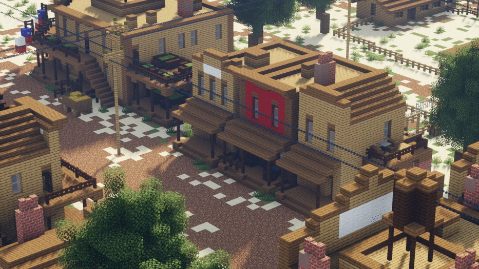 Map : Wild West Railroad Town [1.16] - Minecraft-France