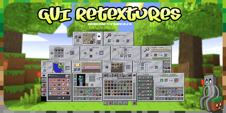 Resource Pack : GUI Retextures [1.16]