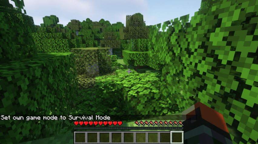 Mode survie de Minecraft