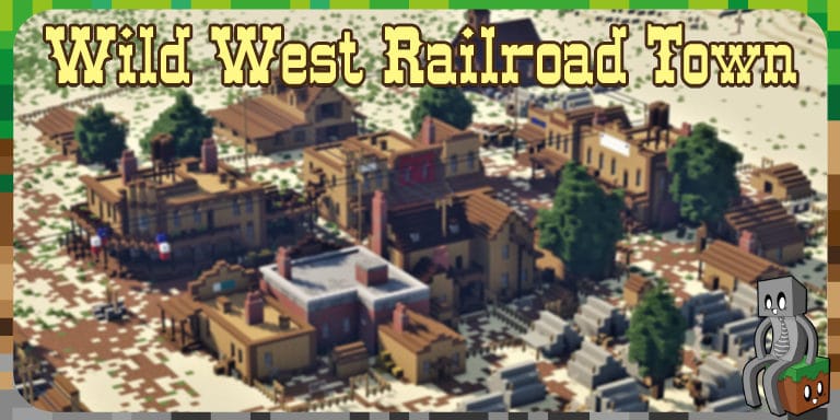 Map : Wild West Railroad Town