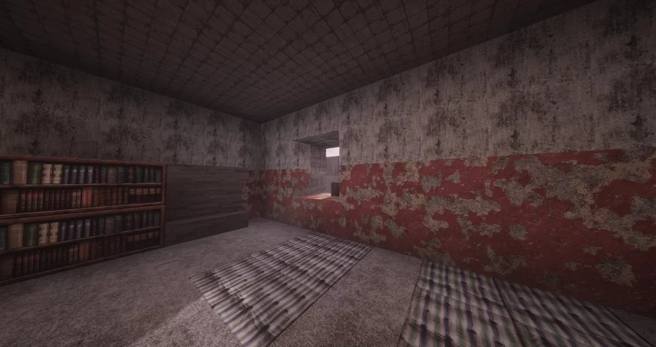 Salle abandonnée