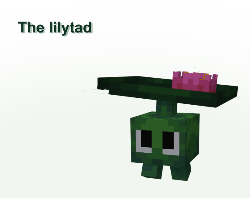 Le lilytad est une créature du mod Creatures & Beasts