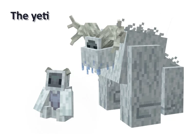 Yéti du mod Creatures & Beasts