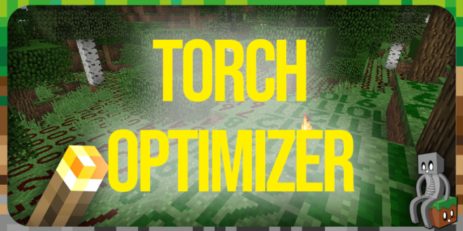 Mod : Torch Optimizer [1.10.2 - 1.17.1] - Minecraft-France