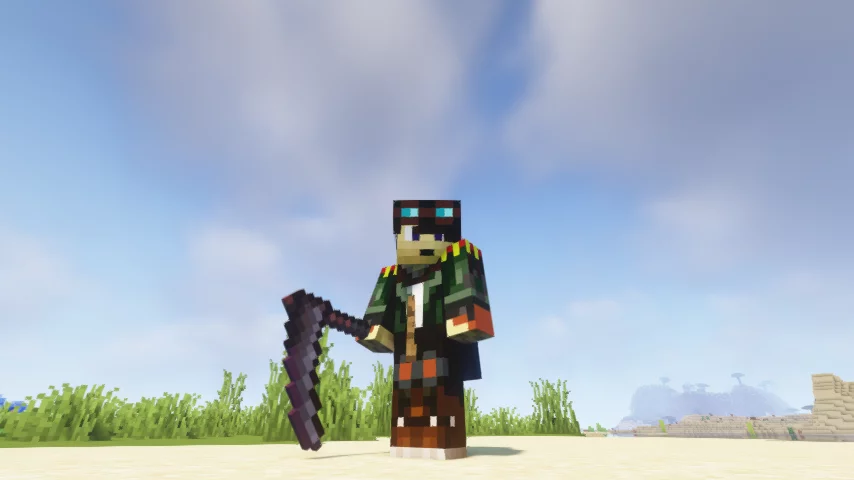 Arme faux Minecraft