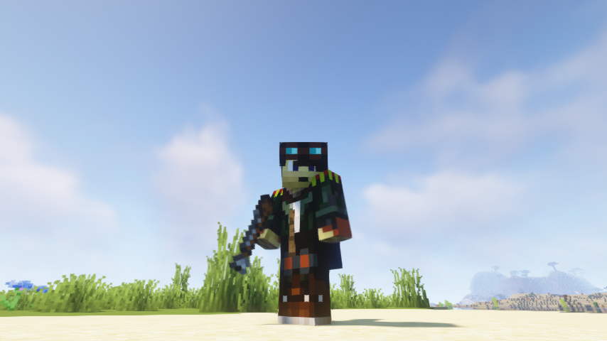 Arme Tromblon Minecraft