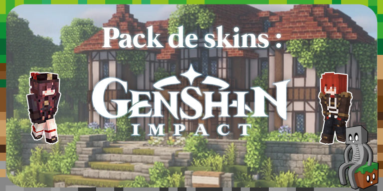 Pack de skins : Genshin Impact