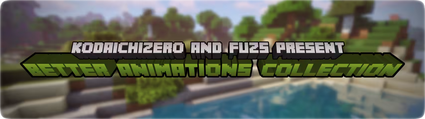 Logo du mod Better Animations Collection