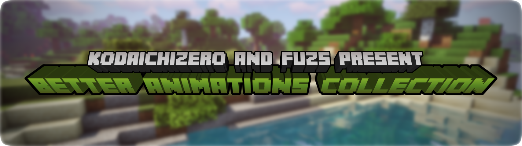 Logo du mod Better Animations Collection