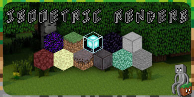 Mod : Isometric Renders [1.16.5 - 1.21.4] - Minecraft-France