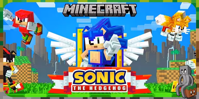 DLC Sonic The Hedgehog sur le Marketplace de Minecraft Minecraft : DLC Sonic