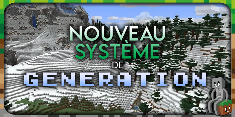 Minecraft 1.18 : Snapshot pour la nouvelle génération