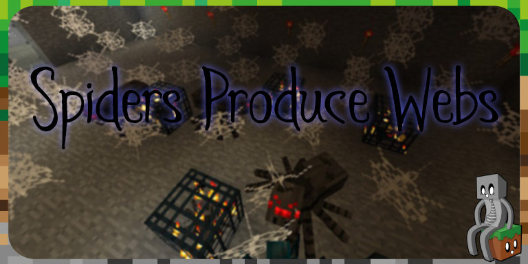 Spiders Produce Webs