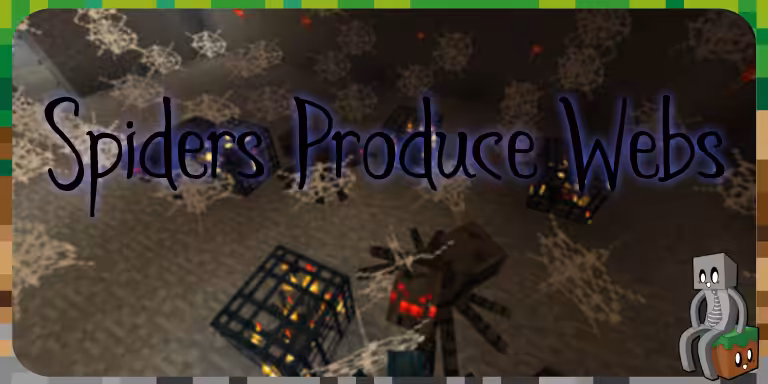 Spiders Produce Webs