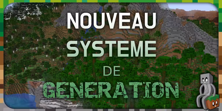 Minecraft 1.18 : Snapshot expérimentale n°3