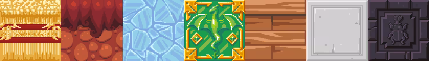 Quelques blocs du pack de texture Dragon Dance Renaissance
