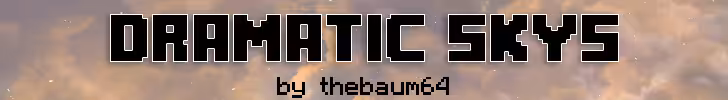 Logo du pack de texture Dramatic Skys