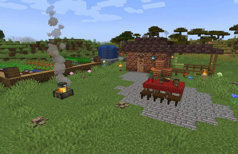 Ferme aménagée avec ValleyCraft
