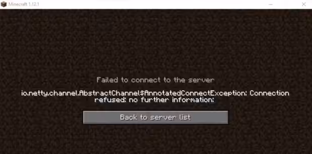 Connection refused
