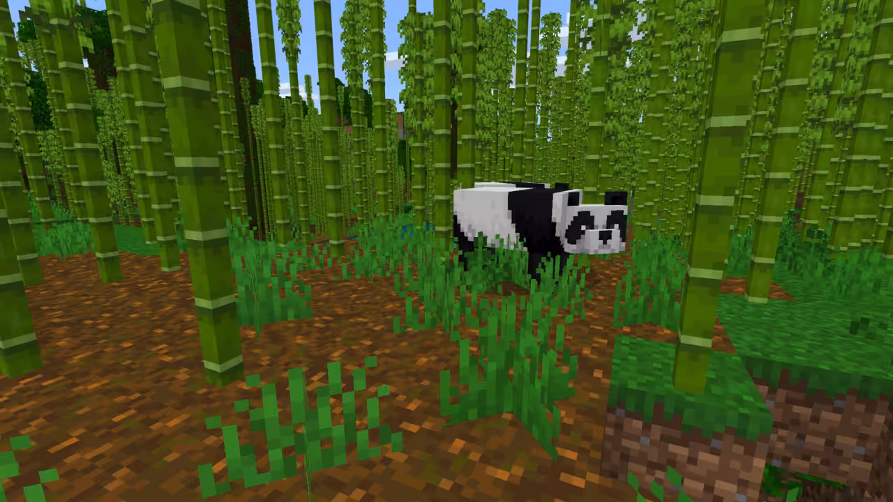 Minecraft Panda Bambou