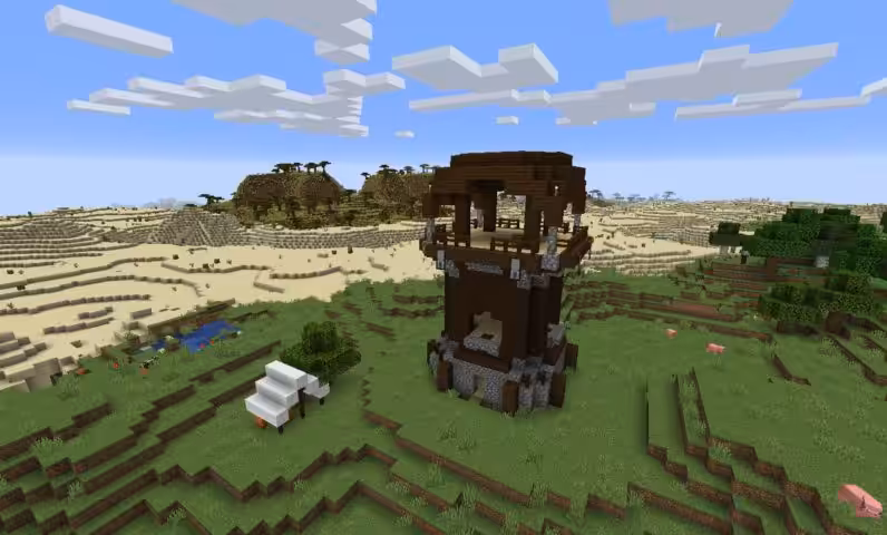Minecraft Pillager Outpost