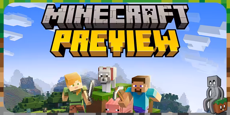 Minecraft Preview : L’évolution de la Beta sur les versions Bedrock Minecraft Preview