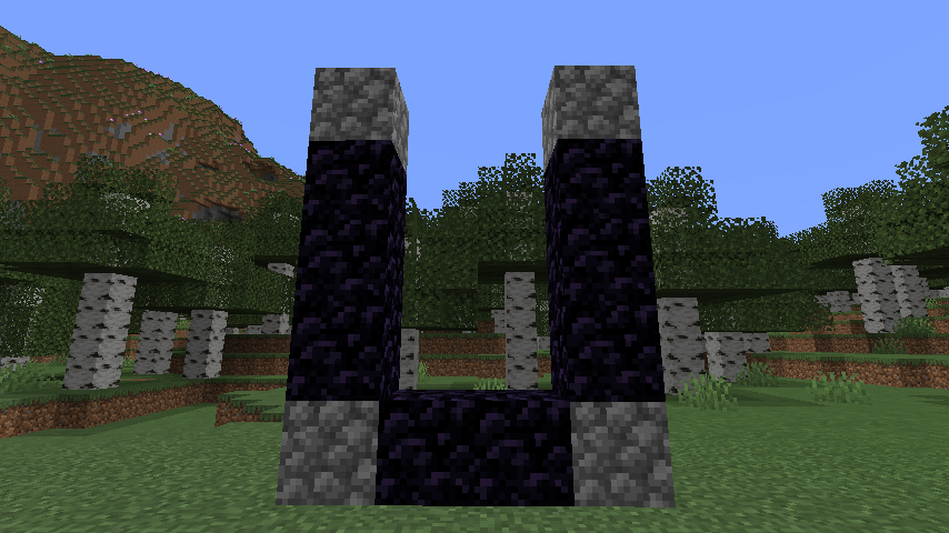 Côté portail nether