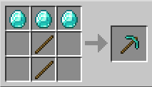 craft pioche diamant