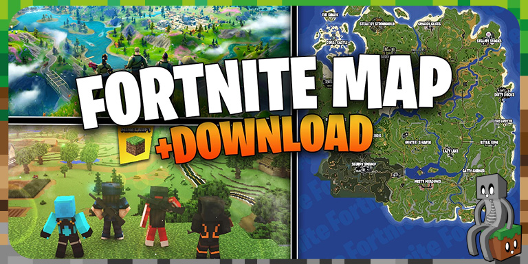 Map Fortnite Minecraft