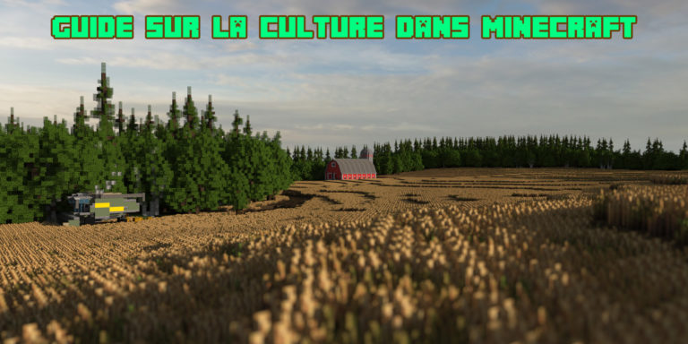 Guide : Tout savoir sur la culture dans minecraft
