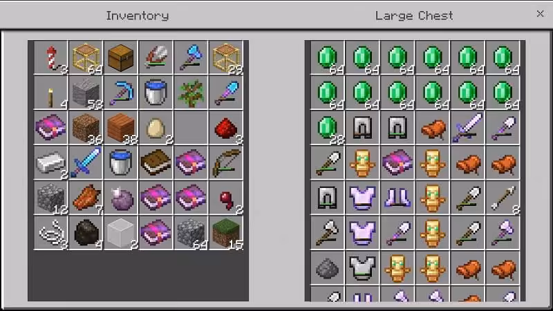 loot raid minecraft