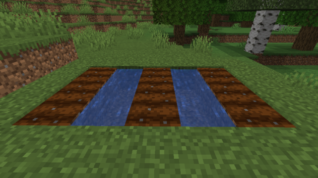Comment Faire Un Bloc De Terre Fertile Minecraft