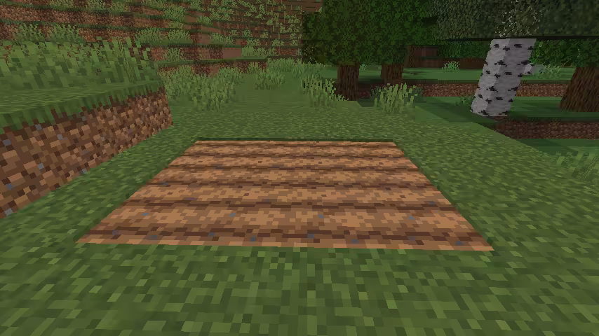 terre agricole minecraft