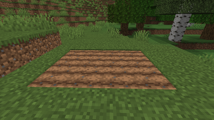 terre agricole minecraft