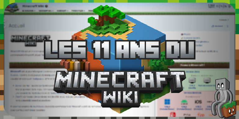 Les 11 ans du Minecraft Wiki FR 1
