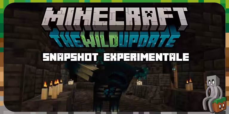 Une snapshot expériementale avec le futur contenu de Minecraft 1.19 Minecraft 1.19 : Snapshot experimentale